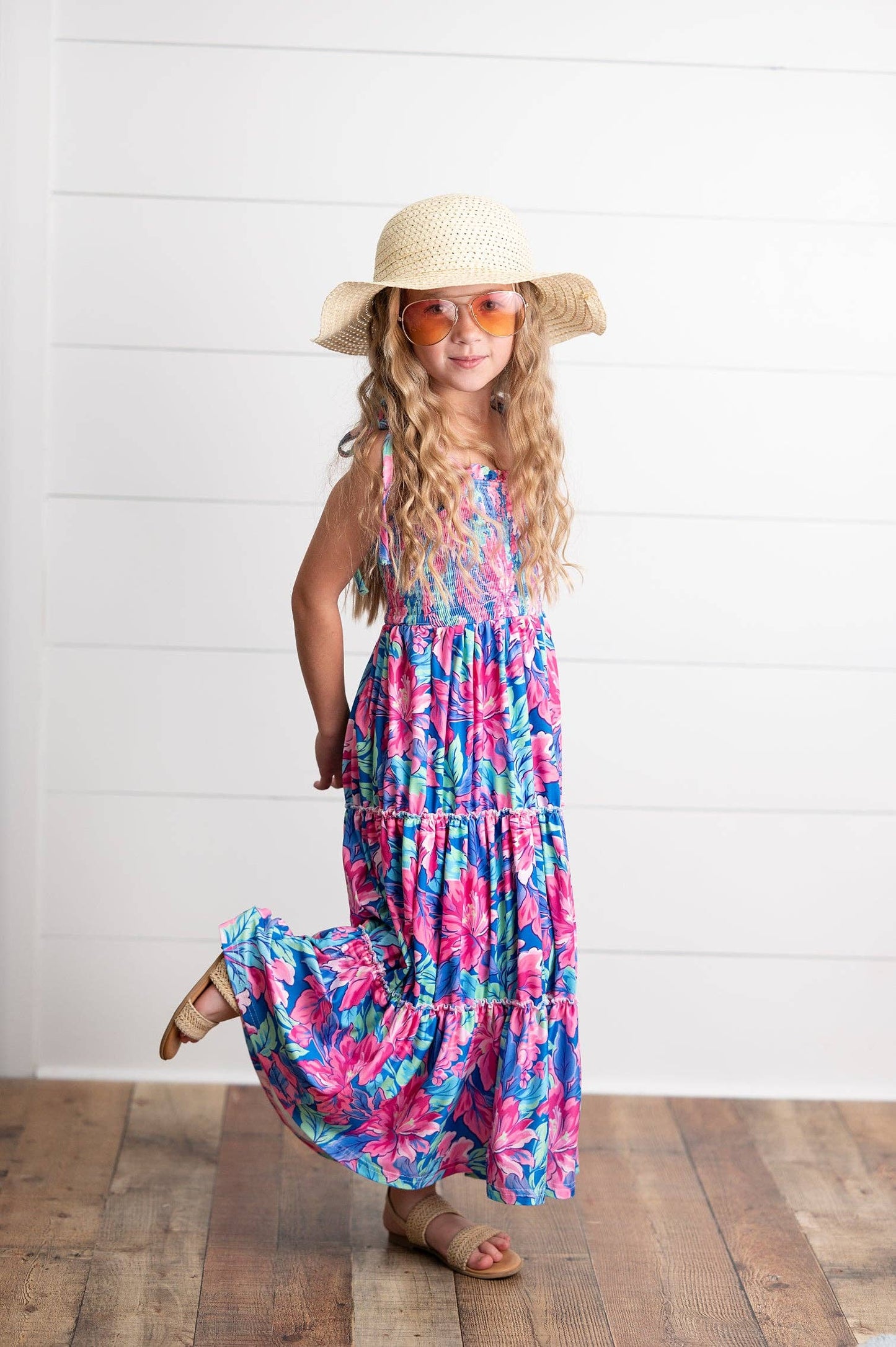 Tropical Bloom Maxi Dress