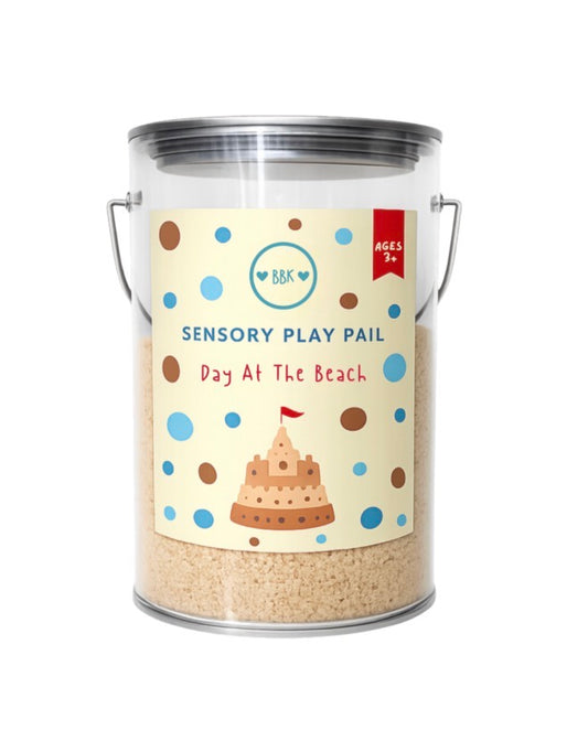 Day at the Beach Sensory Play Pail