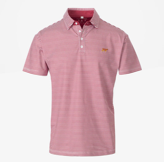 Fieldstone Marchall Performance Polo - Red