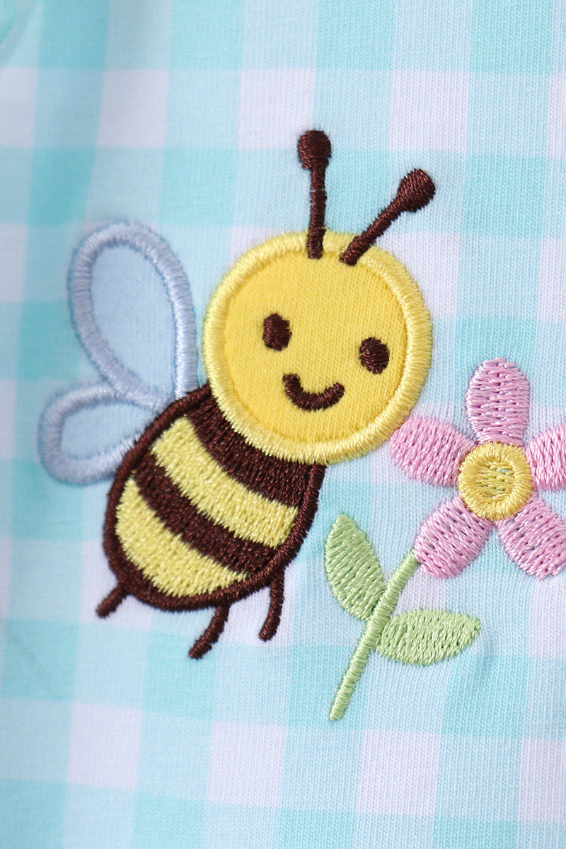 All A Buzz Gingham Dress