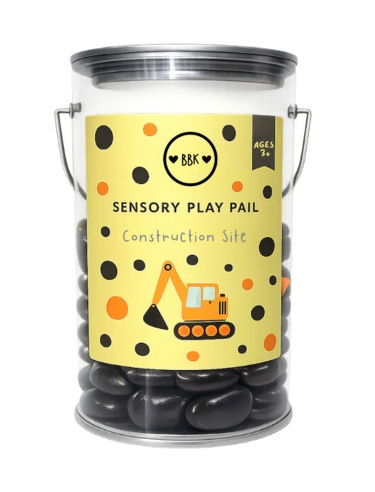 Construction Site Sensory Play Pail