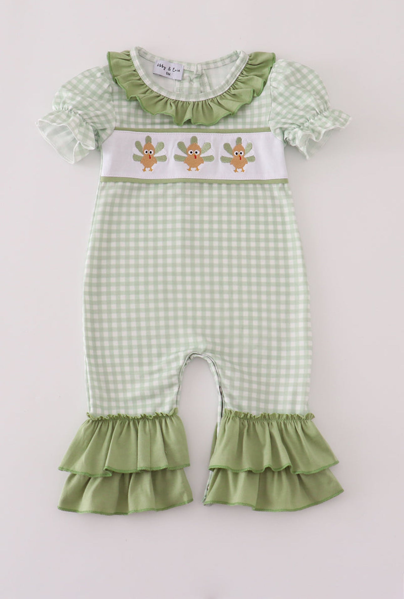 Turkey Time Ruffle Romper