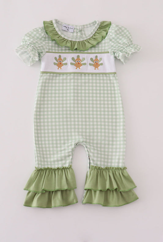 Turkey Time Ruffle Romper