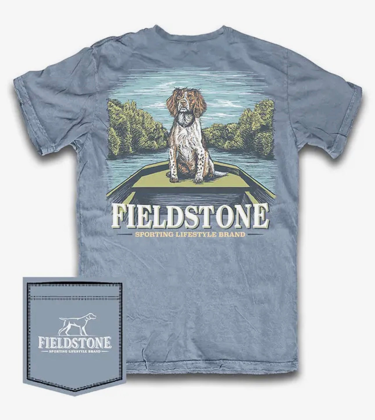 Fieldstone River Spaniel Tee