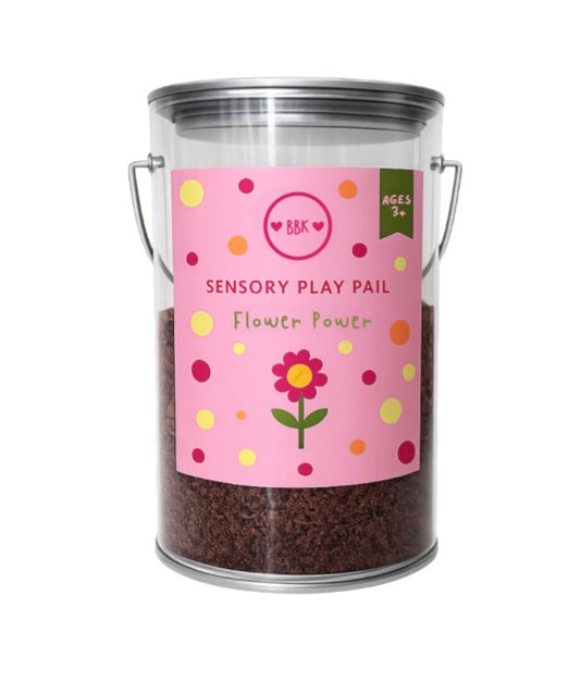 Flower Power Sensory Play Pail