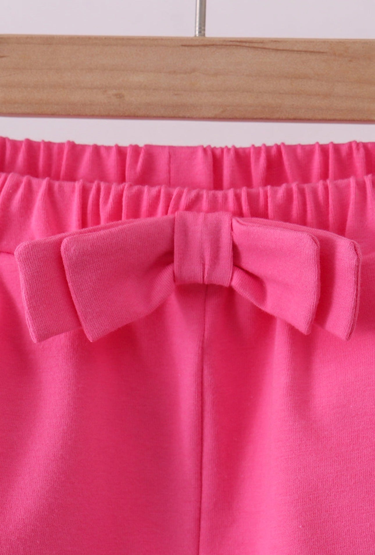 Bow Shorts - Hot Pink