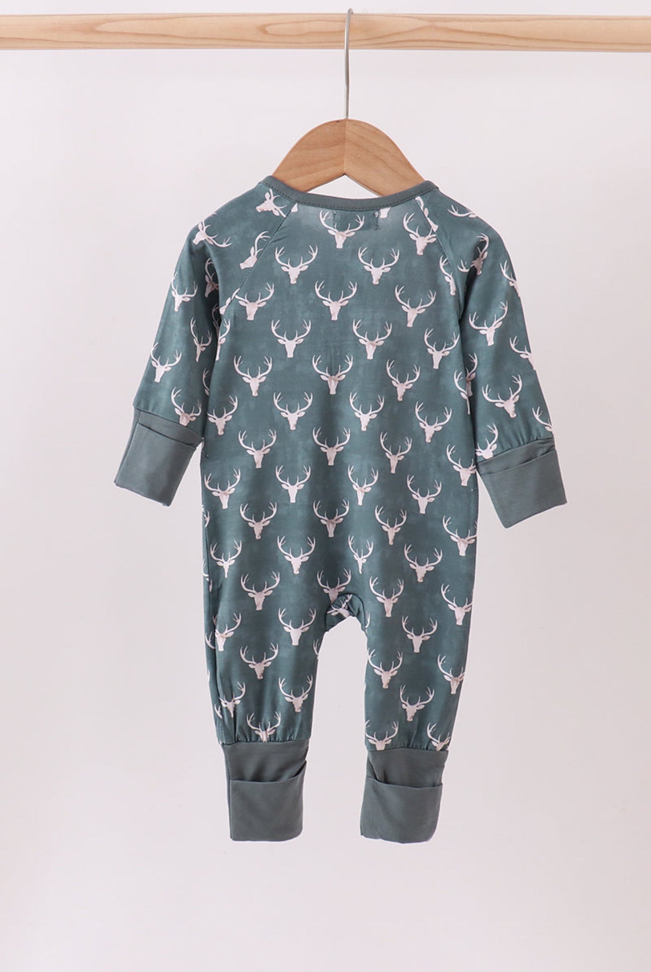 Woodland Buck Zipper Pajama