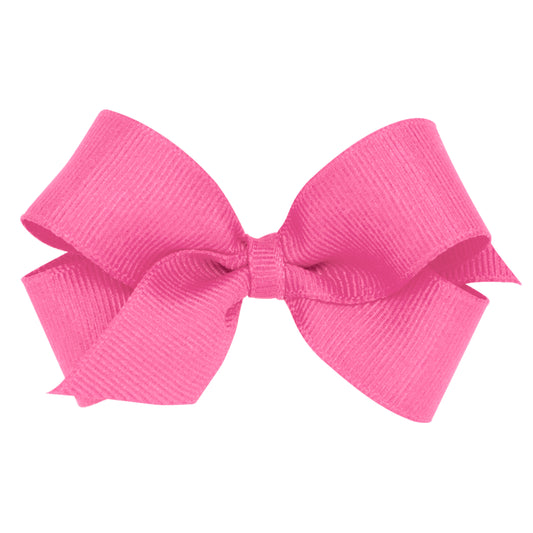 Mini Classic Grosgrain Hair Bow - Plain Wrap
