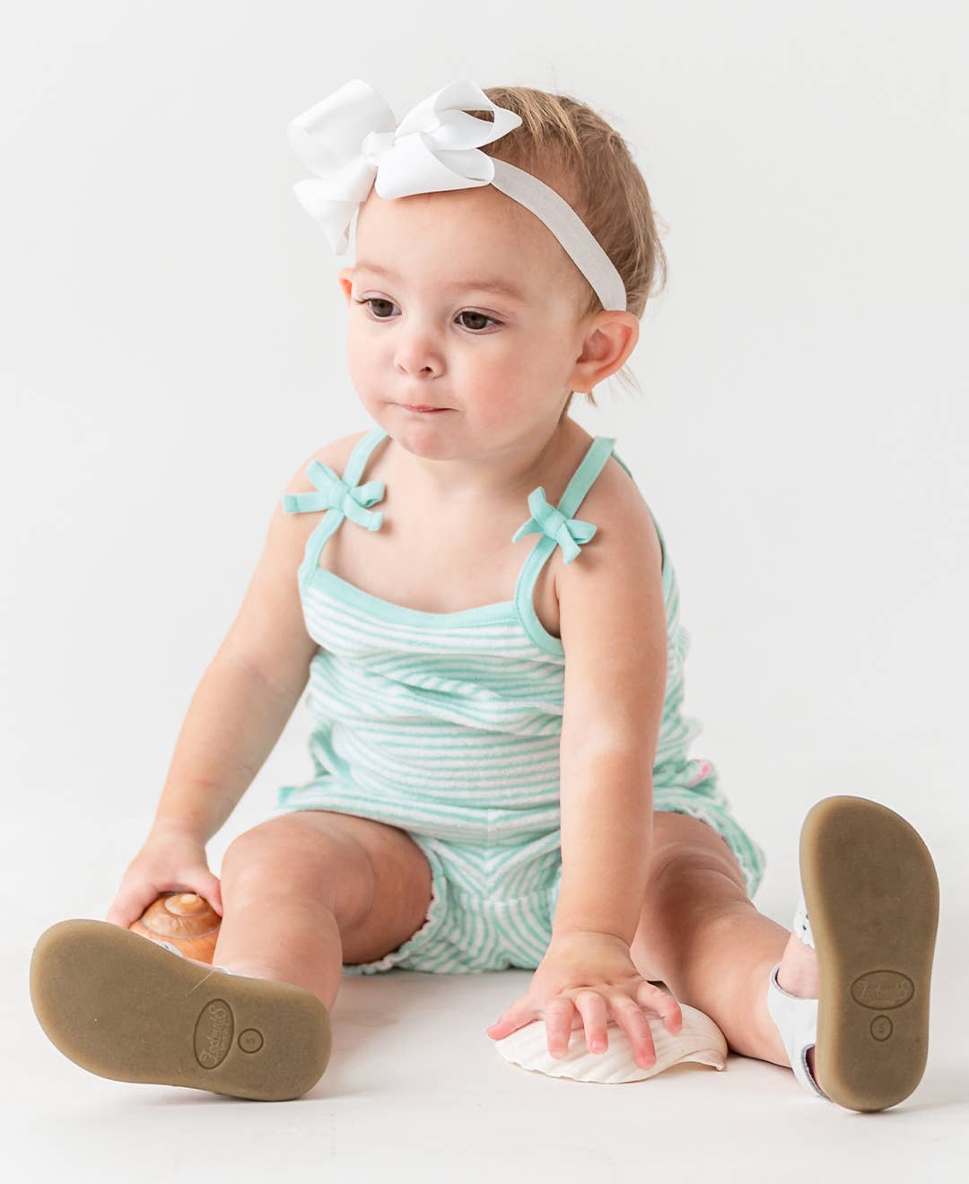 Bow Headband : White