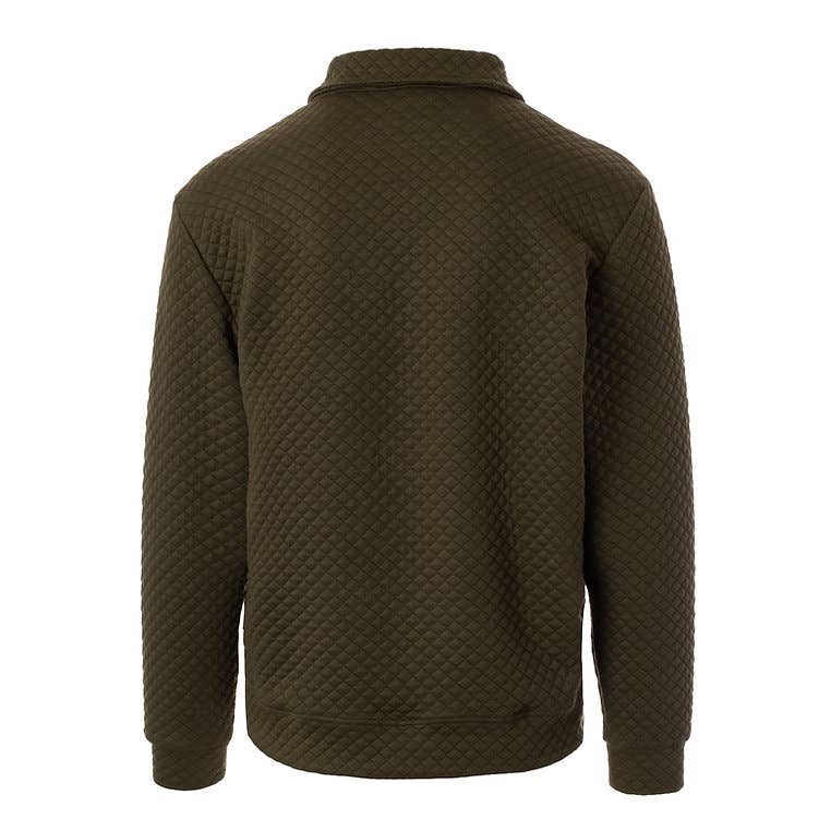 Fieldstone Roost Drake QTR Zip - Green