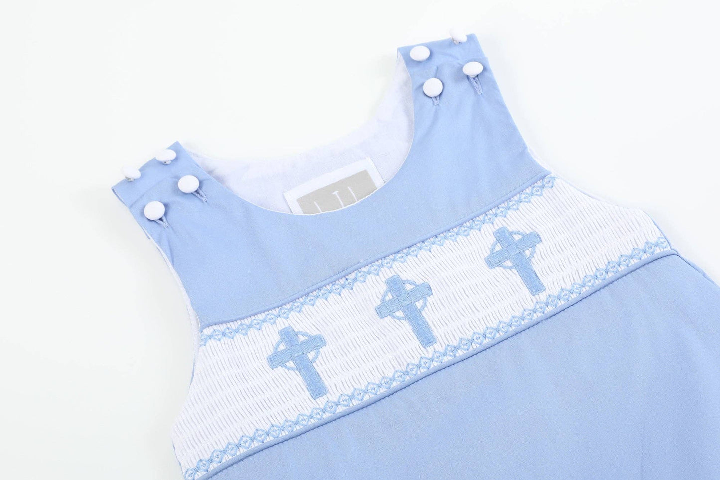 Smocked Cross Shortall