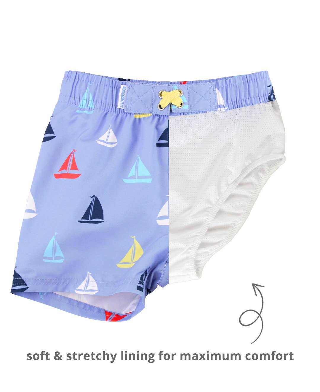 Down By The Bay Sailboat Swim Trunks