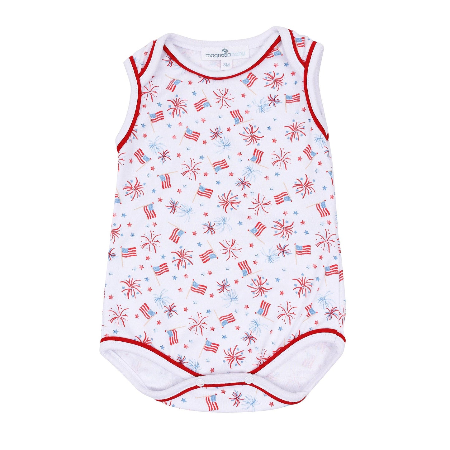 A Sparkly Fourth Print Bodysuit
