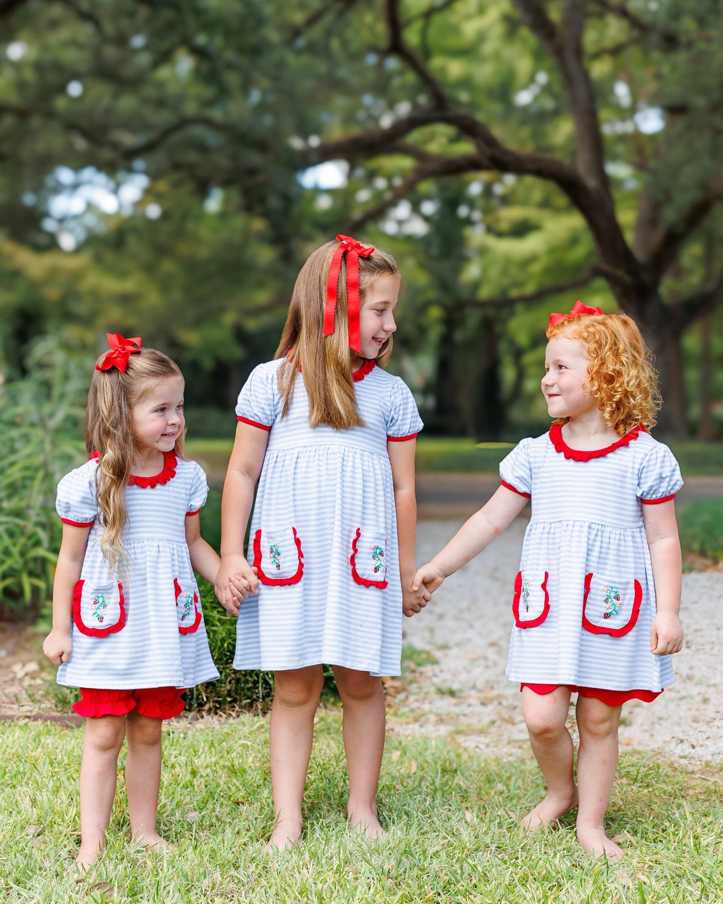 So Berry Sweet Scallop Short Set