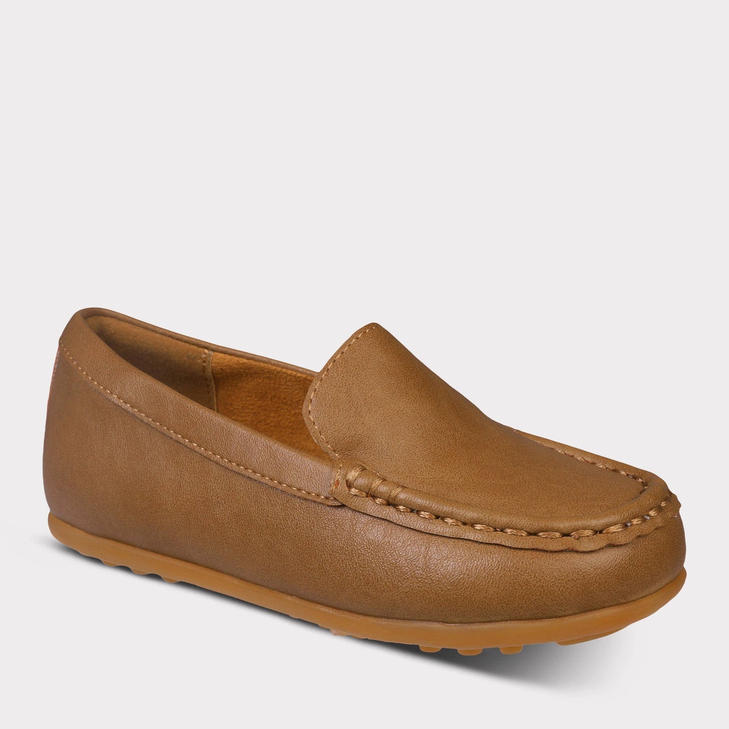 Thaddeus Boys Slip-On Moccasin - Tan
