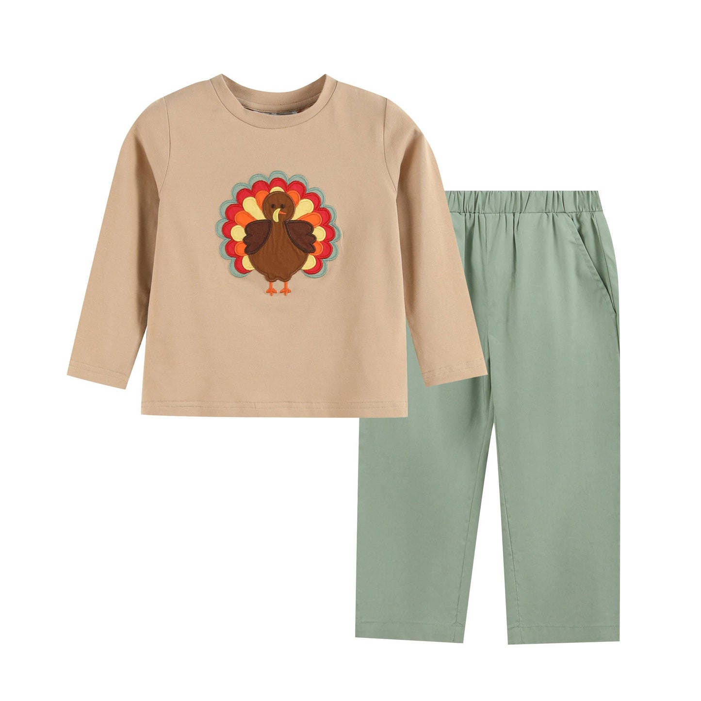 Sage Turkey Pants Set