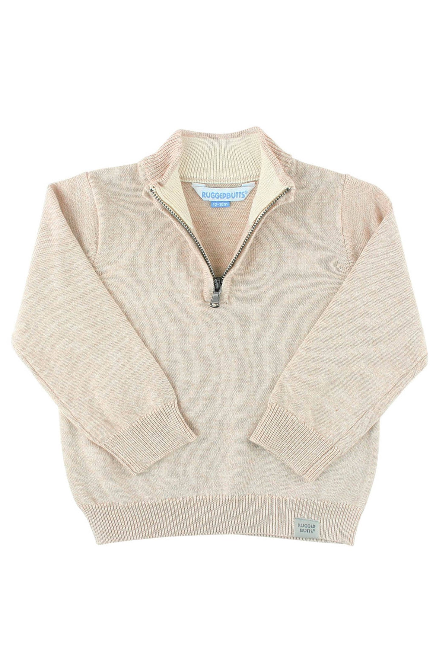 Heritage Quarter-Zip Sweater - Oatmeal