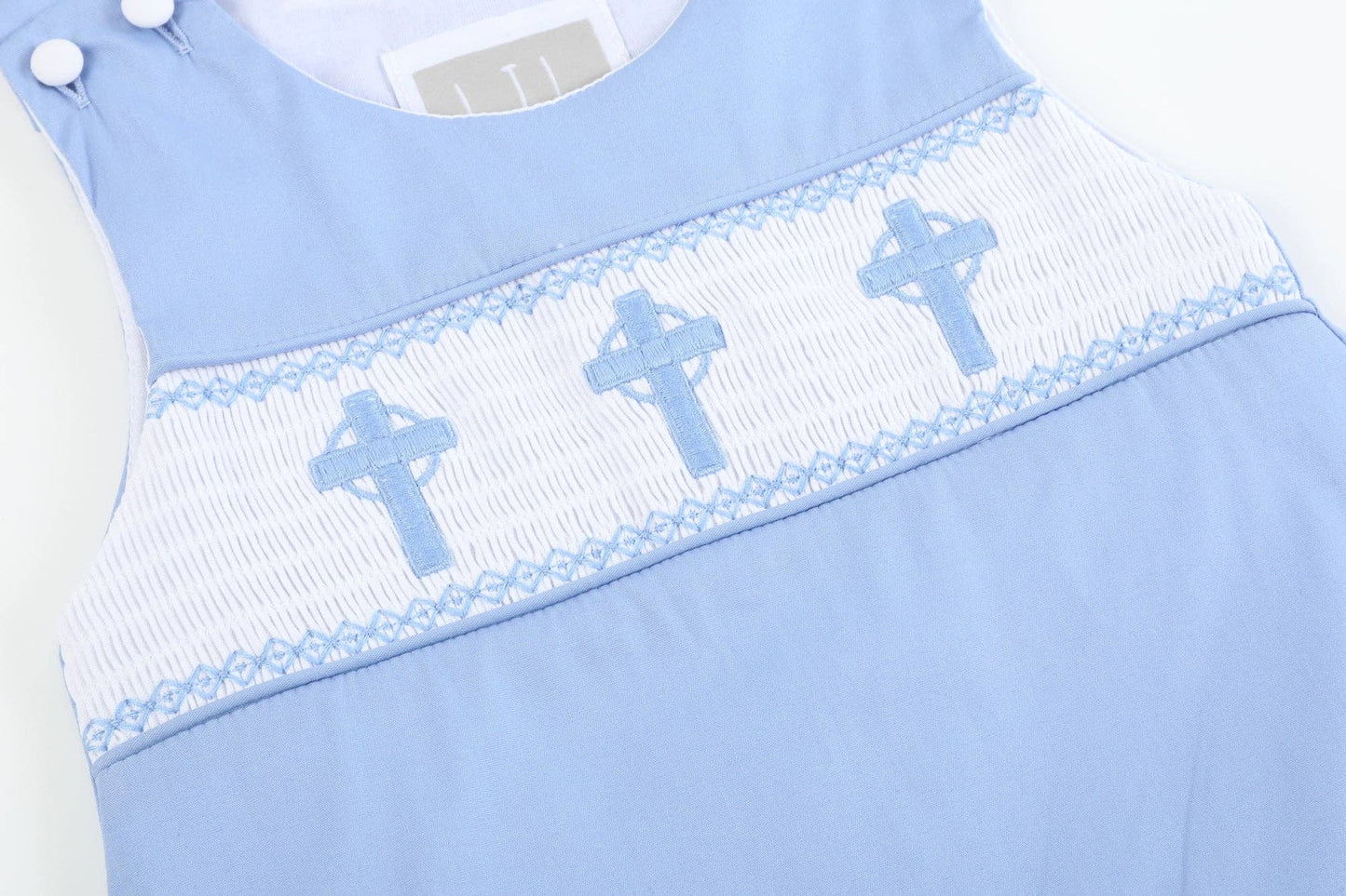 Smocked Cross Shortall