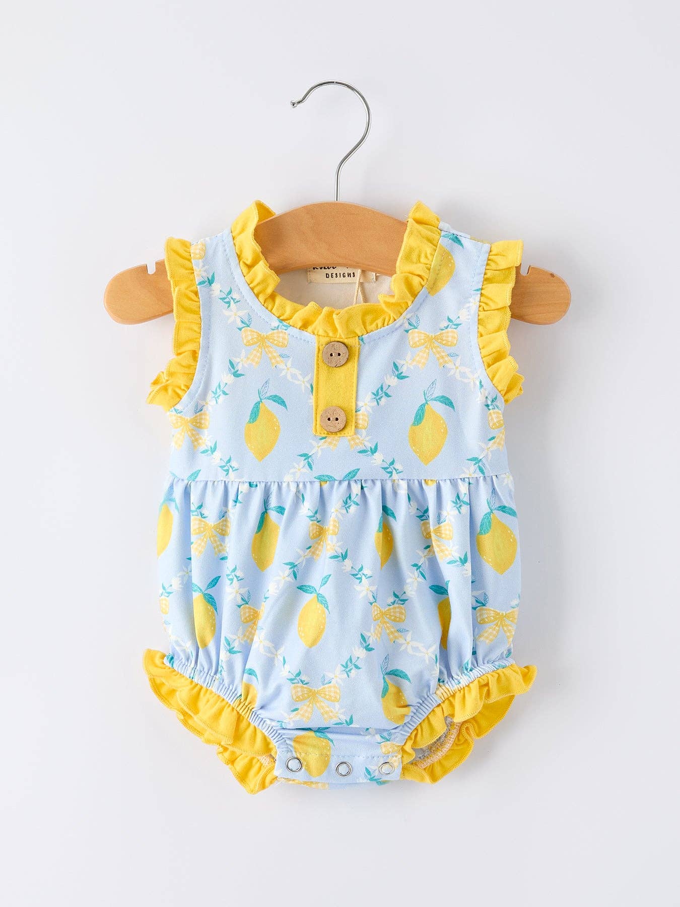 Lemon Blossom Ruffle Bubble