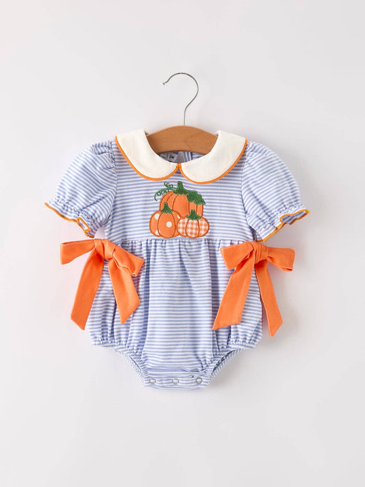 Pumpkin Bow Bubble