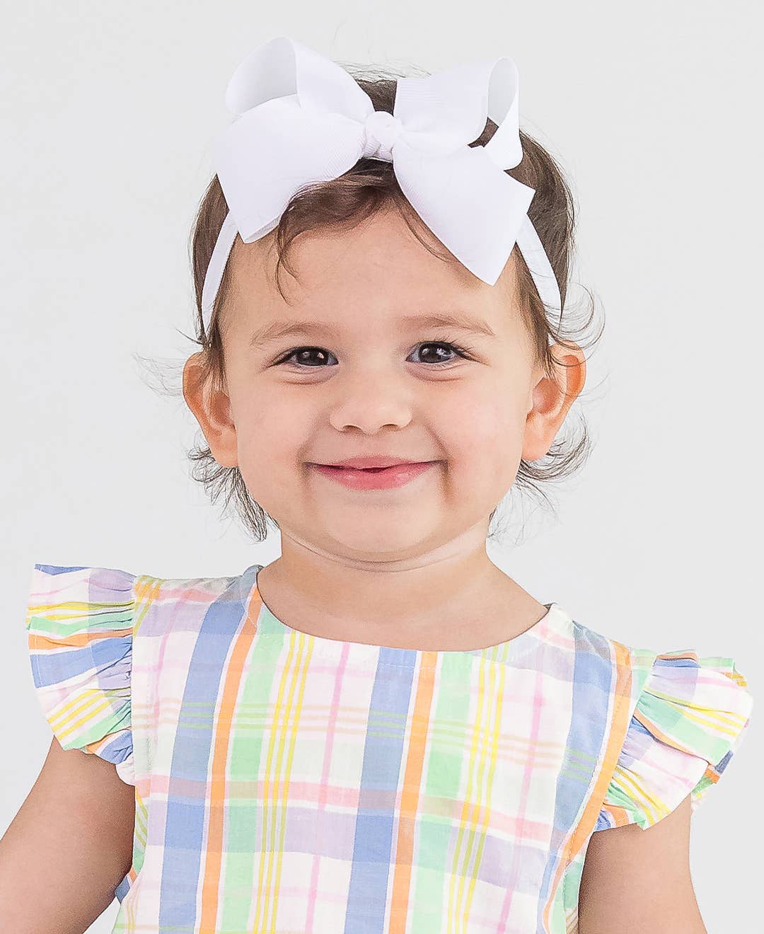 Bow Headband : White