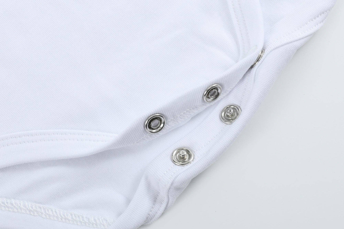 Peter Pan Collar Onesie – White