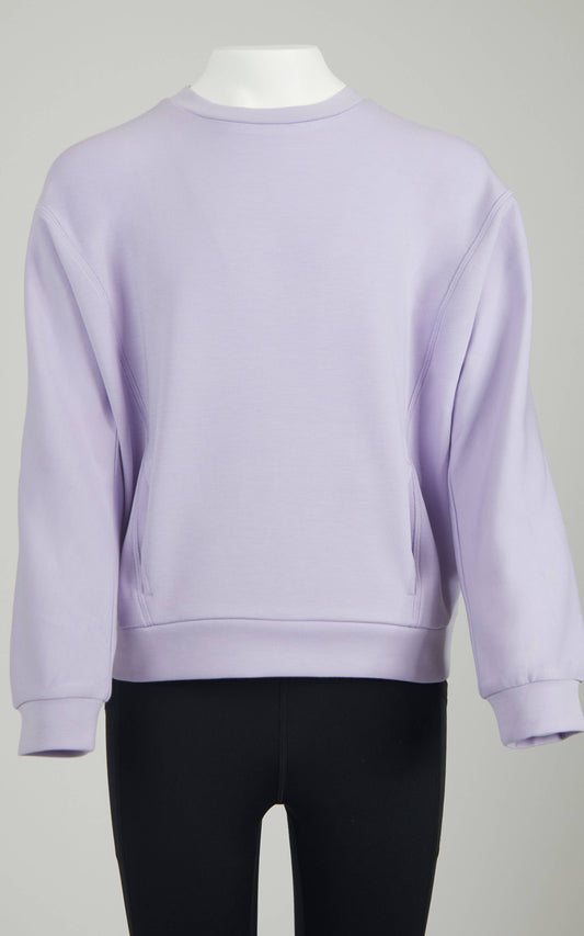 The Blakely Sweatshirt in Lavender